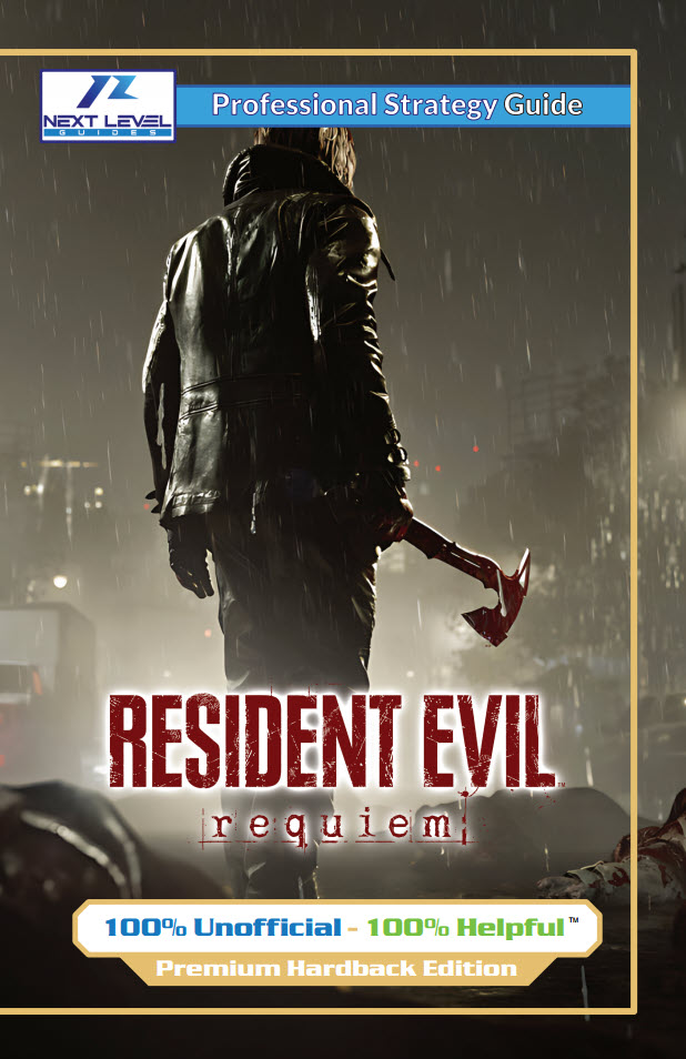 Resident Evil Requiem Hardback cover